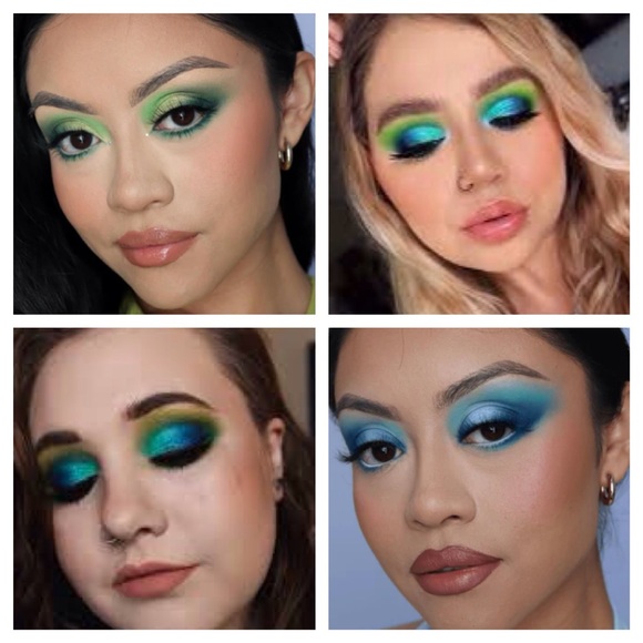 Ace Beaute OCEANIC Eyeshadow Palette Aqua Green Purple Blue Gorgeous! 24g *BNIB - Picture 11 of 16